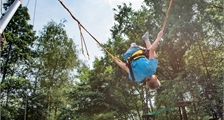 Bungee Trampolin in Center Parcs Les Ardennes