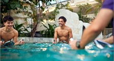 Aquabiking in Center Parcs Les Ardennes