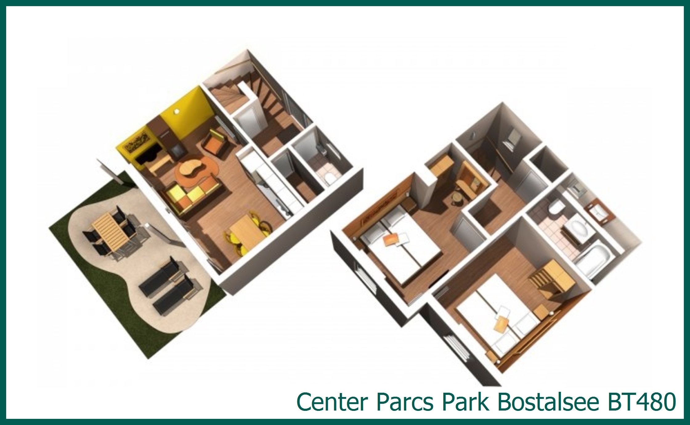 Premium-Ferienhaus BT480 in Park Bostalsee