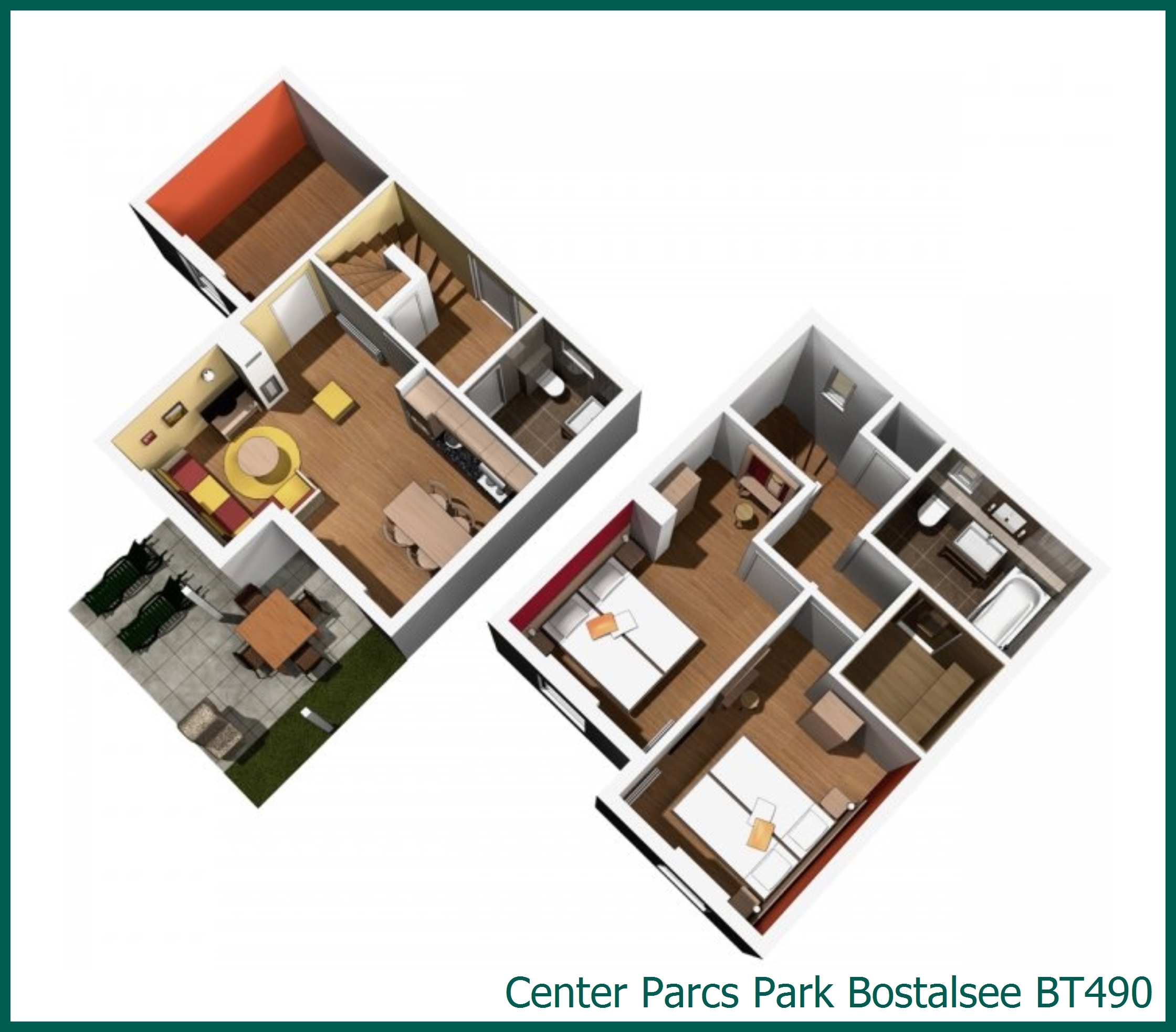 VIP-Ferienhaus BT490 in Park Bostalsee