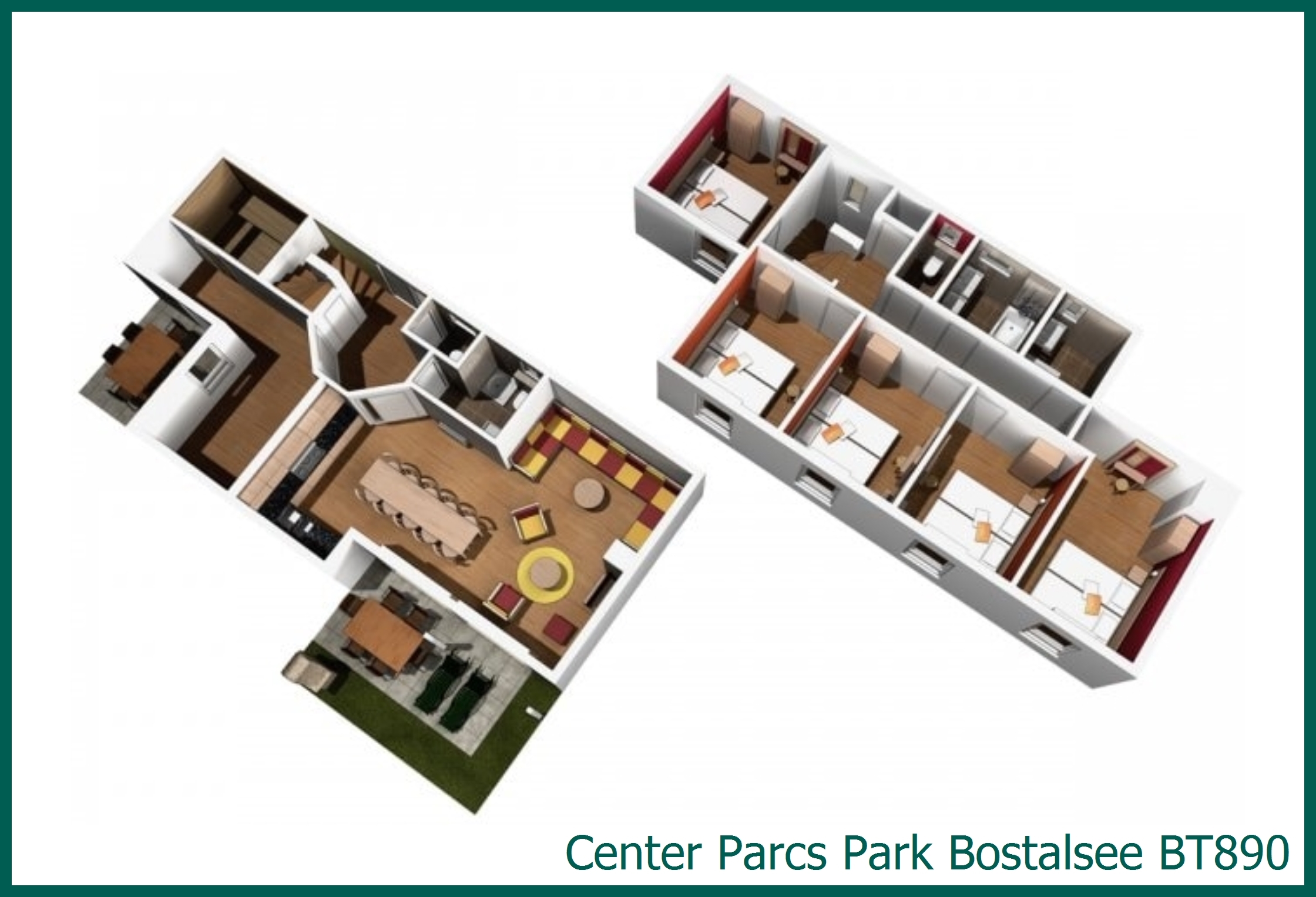VIP-Ferienhaus BT890 in Park Bostalsee