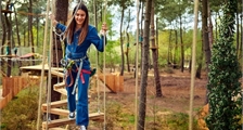 High Adventure Trail (draußen) in Center Parcs Les Hauts de Bruyères