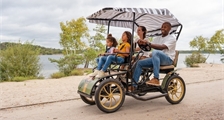 Familienfahrrad in Center Parcs Het Heijderbos