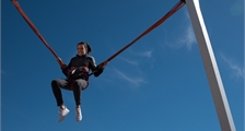 Bungee Trampolin in Center Parcs De Huttenheugte