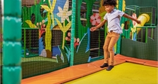 Trampolin in Center Parcs De Huttenheugte