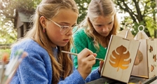 Workshop: Laterne in Center Parcs De Huttenheugte