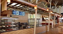Les Comptoirs des Halles - Offene Küche in Center Parcs Les Landes de Gascogne