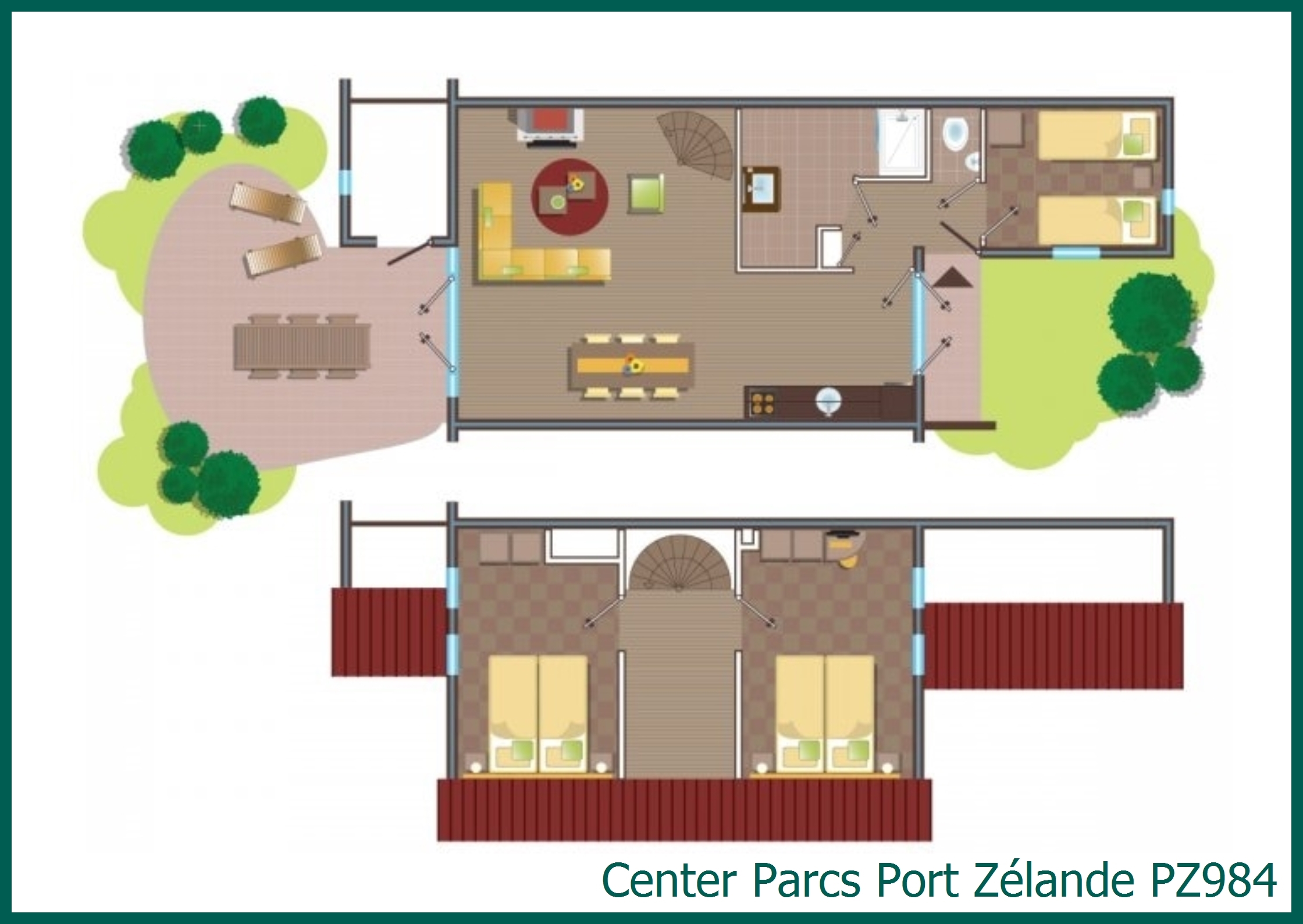 Premium-Ferienhaus PZ984 in Port Zélande