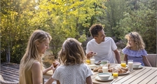 Frühstücksbüffet in Center Parcs Port Zélande