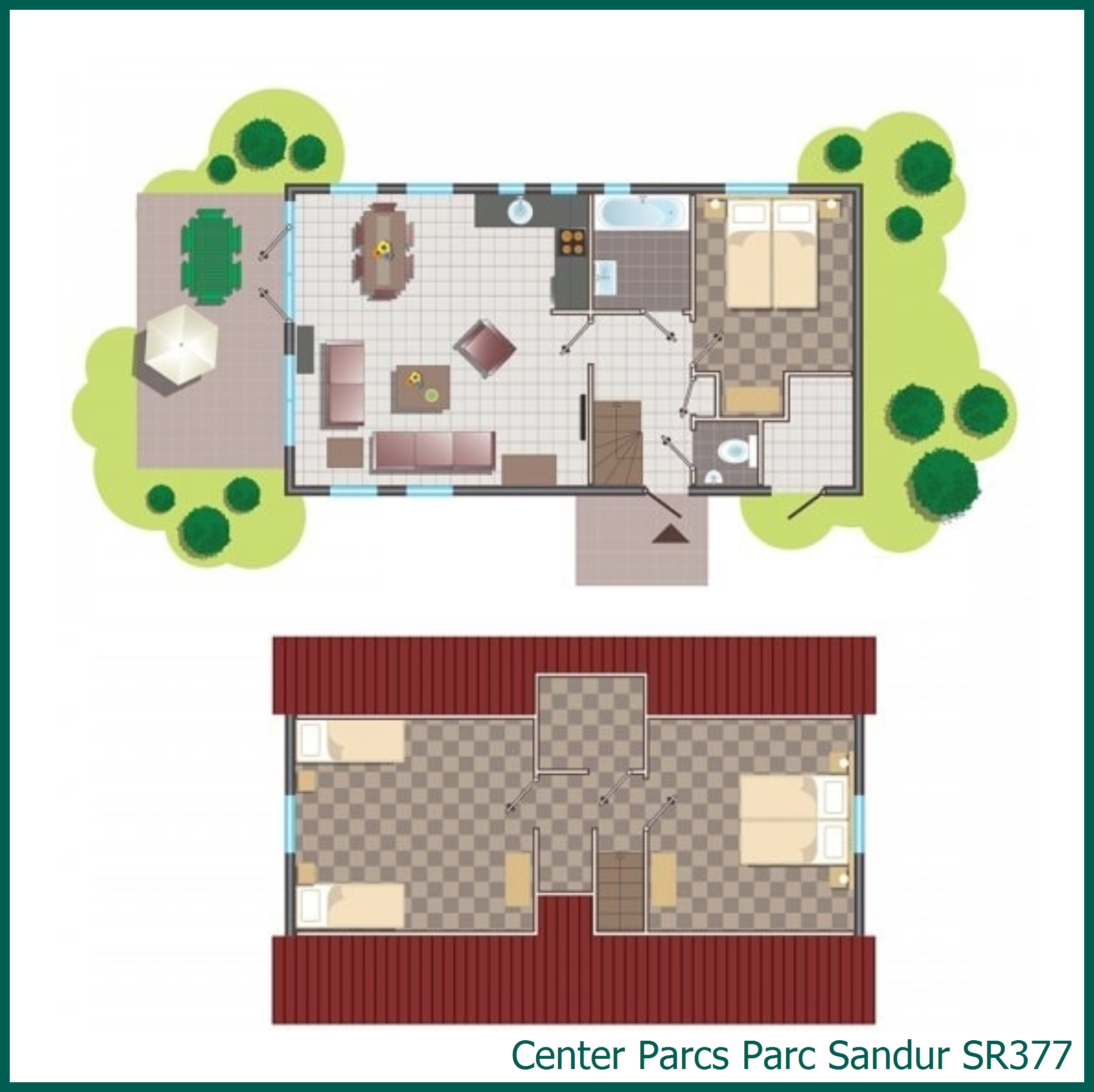 Comfort-Ferienhaus SR377 in Parc Sandur