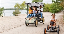 Familienfahrrad in Center Parcs Parc Sandur
