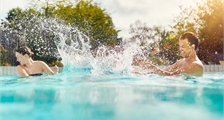 Beheiztes Freibad in Center Parcs Park Zandvoort
