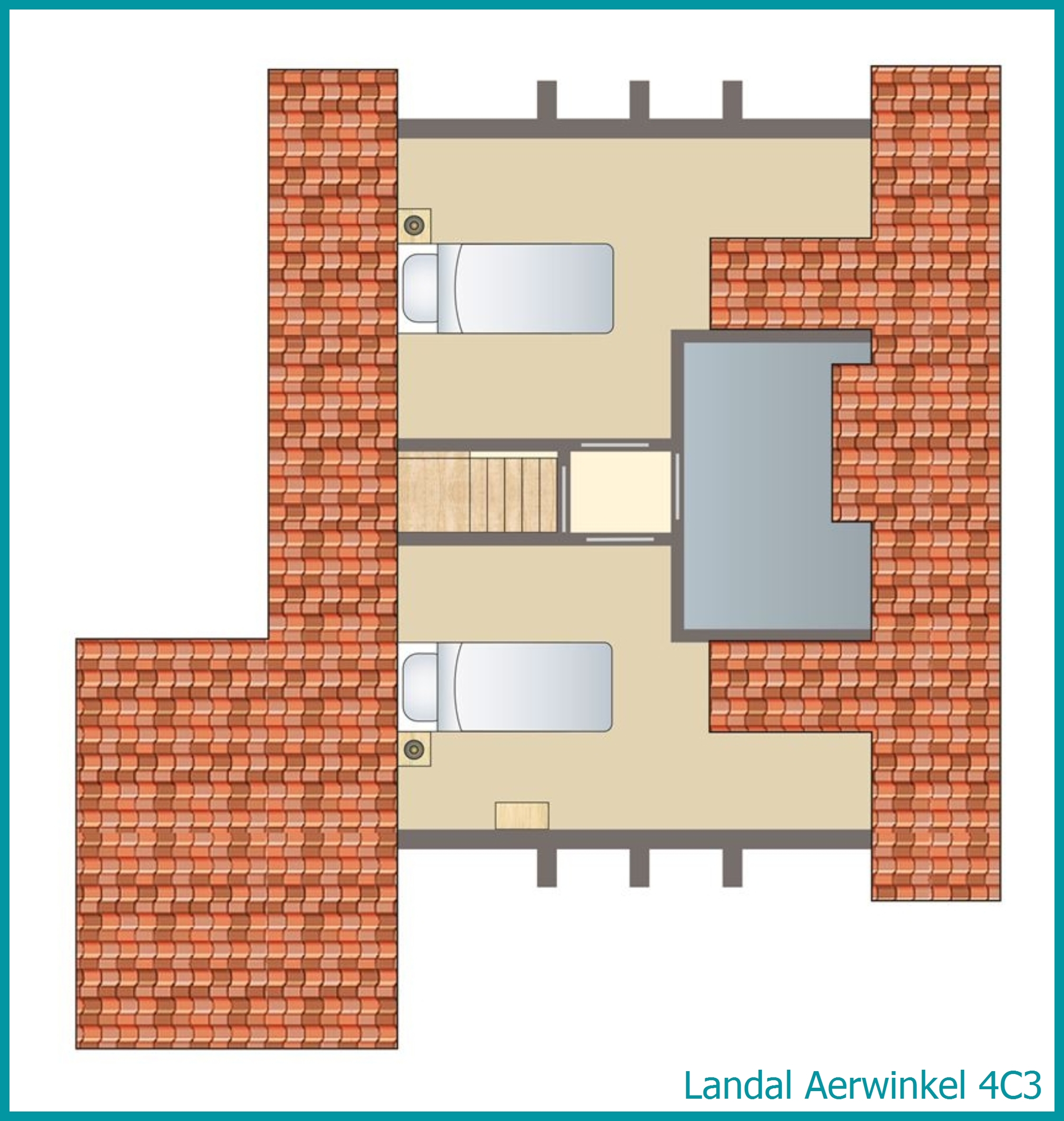 4-Personen-Ferienhaus 4C3 in Aerwinkel