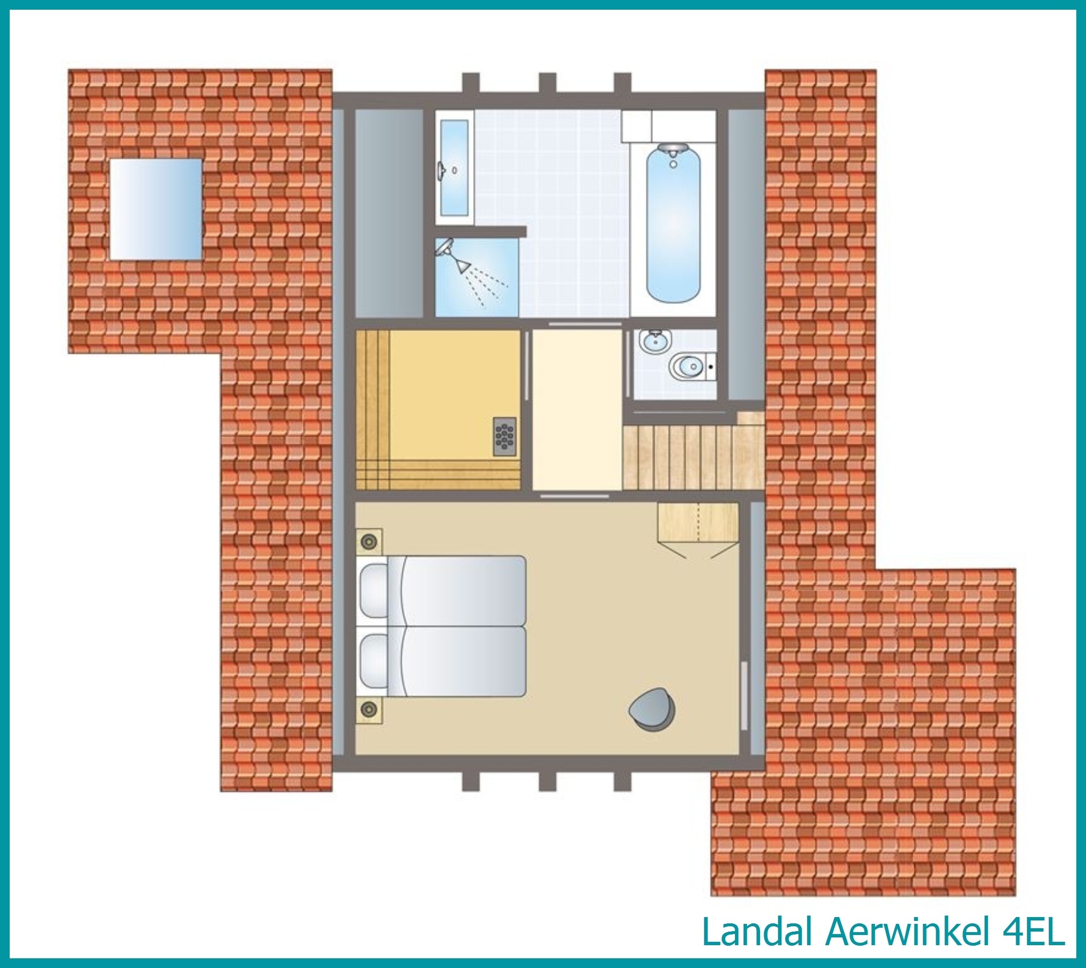 4-Personen-Ferienhaus 4EL in Aerwinkel