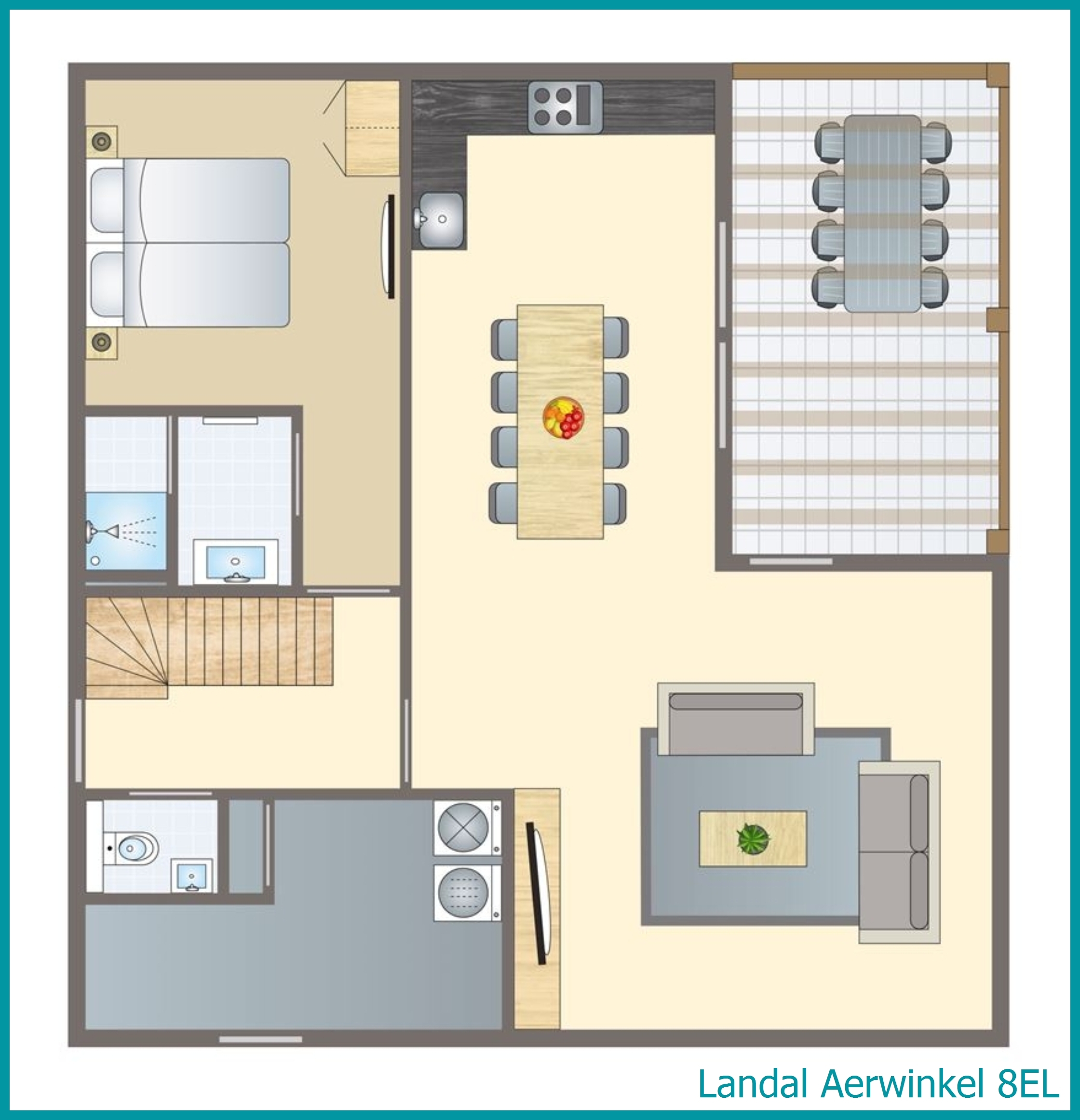 8-Personen-bungalow 8EL in Aerwinkel