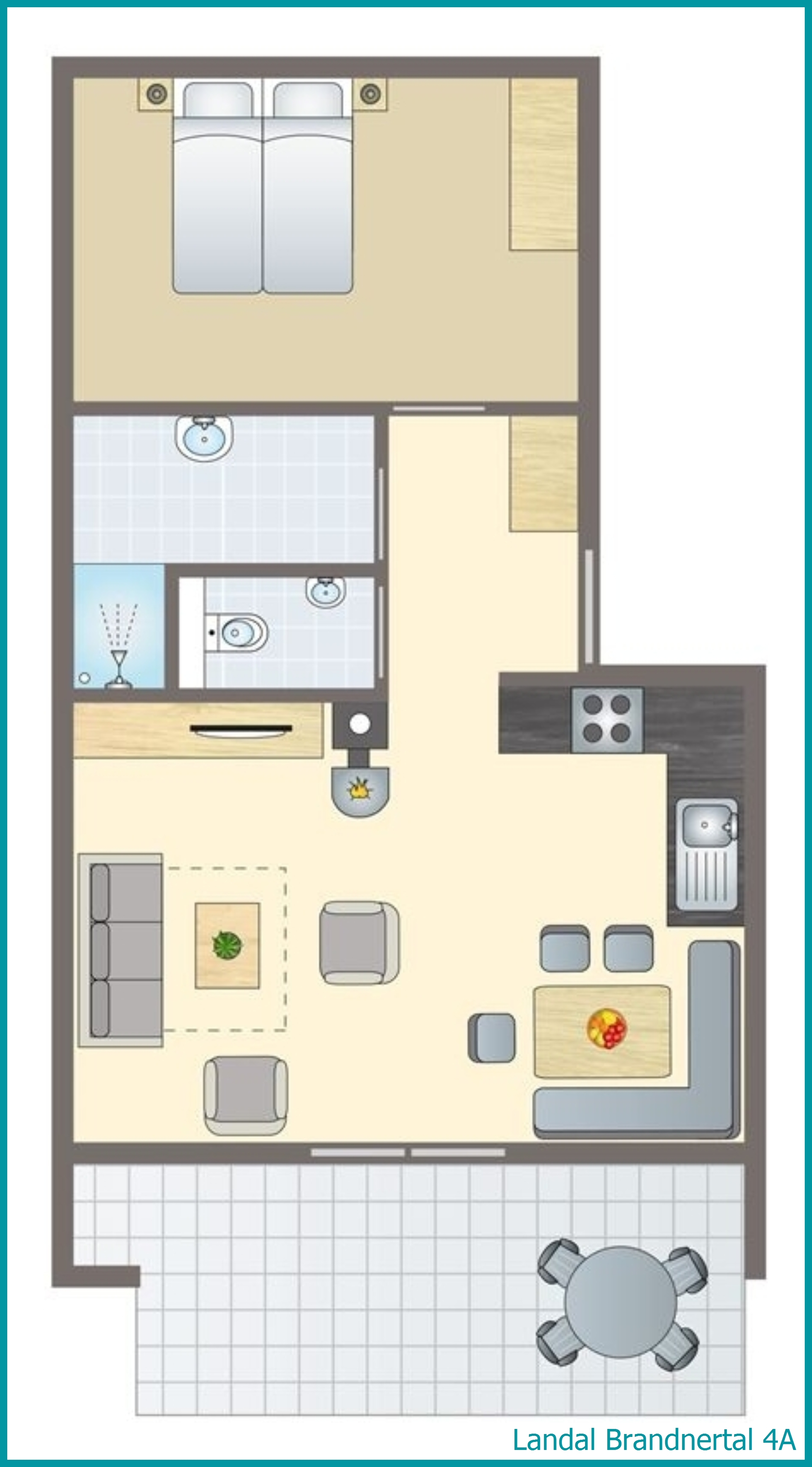 4-Personen-Ferienwohnung 4A in Brandnertal