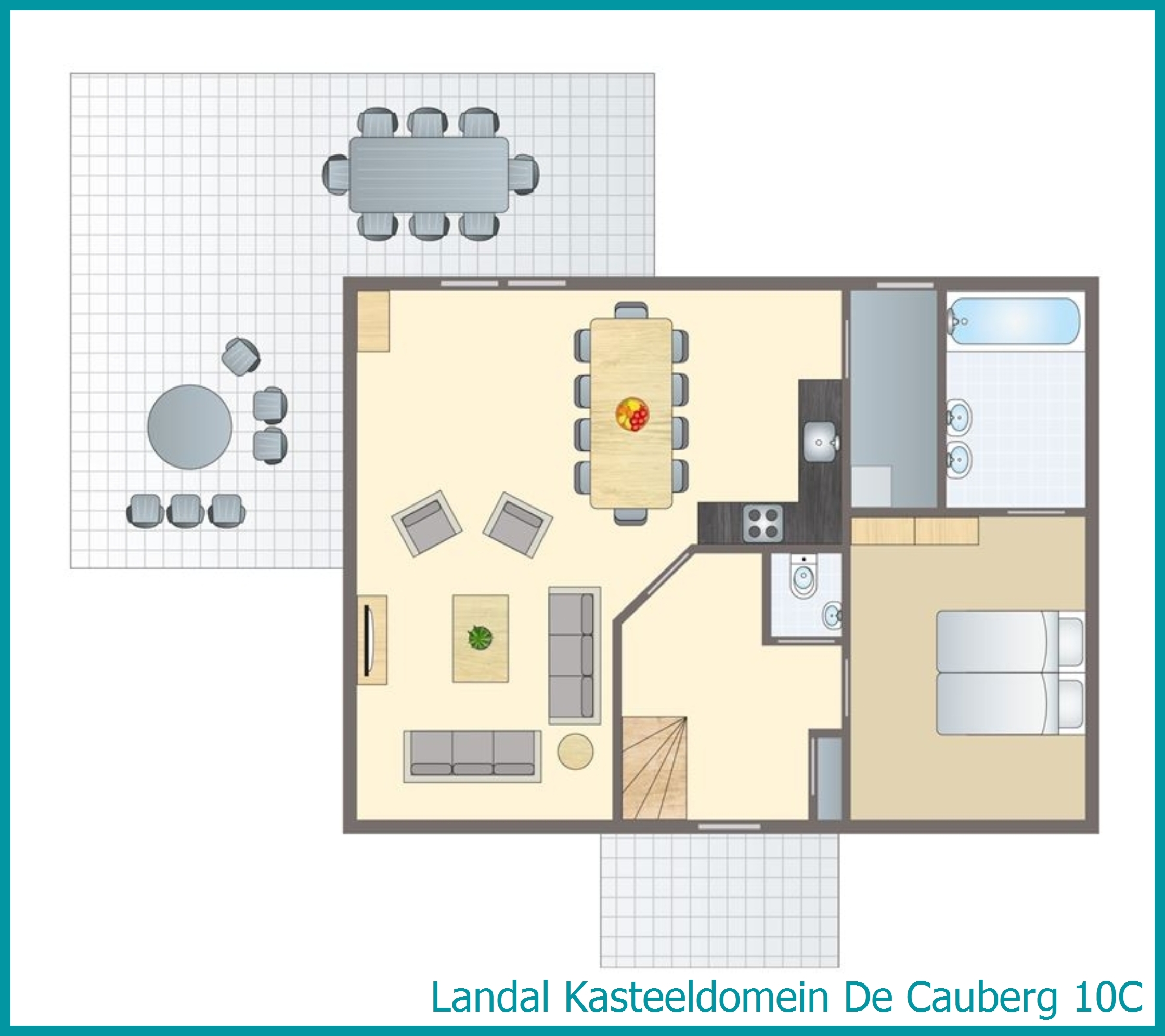10-Personen-Villa 10C in Kasteeldomein De Cauberg