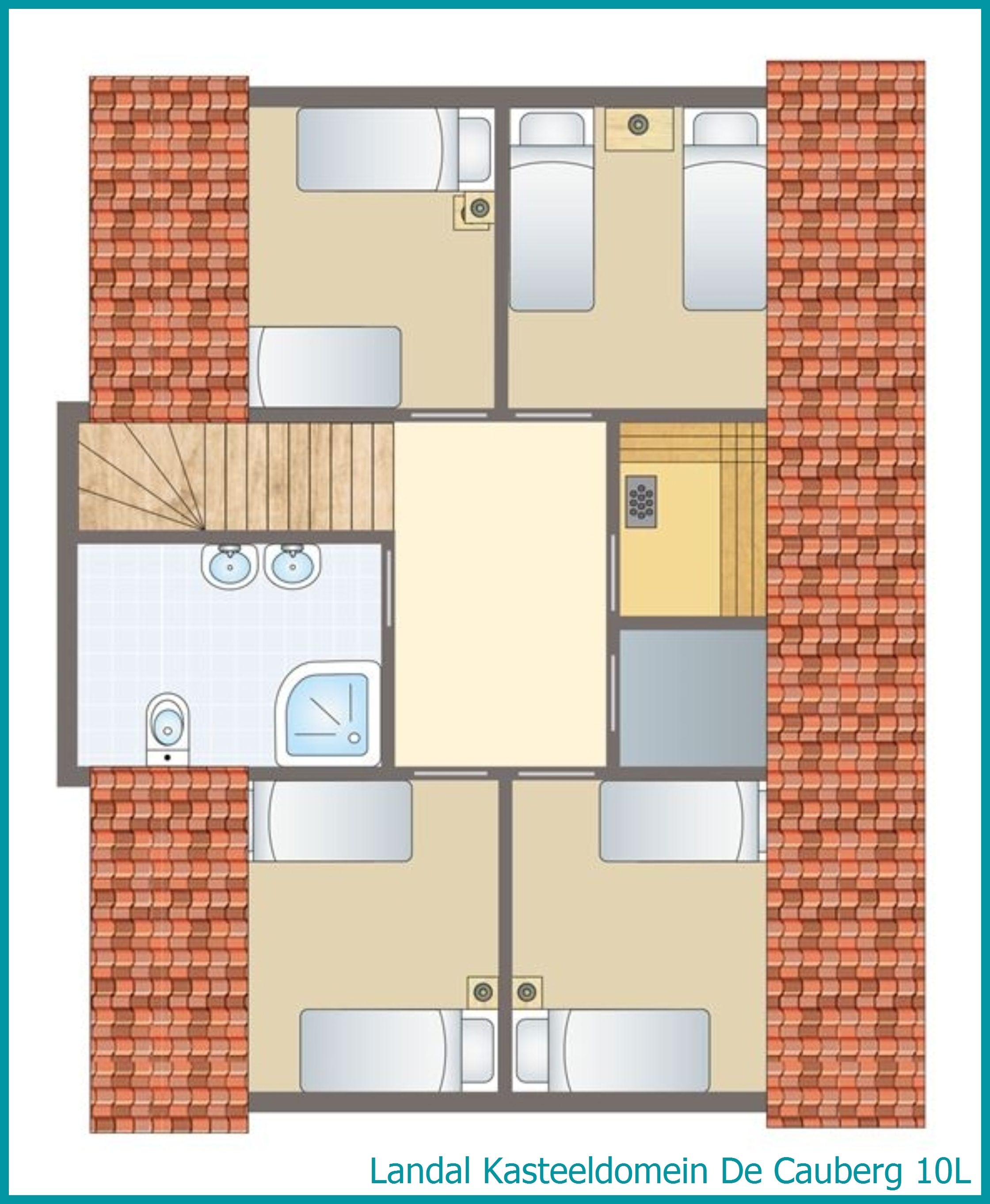 10-Personen-Villa 10L in Kasteeldomein De Cauberg