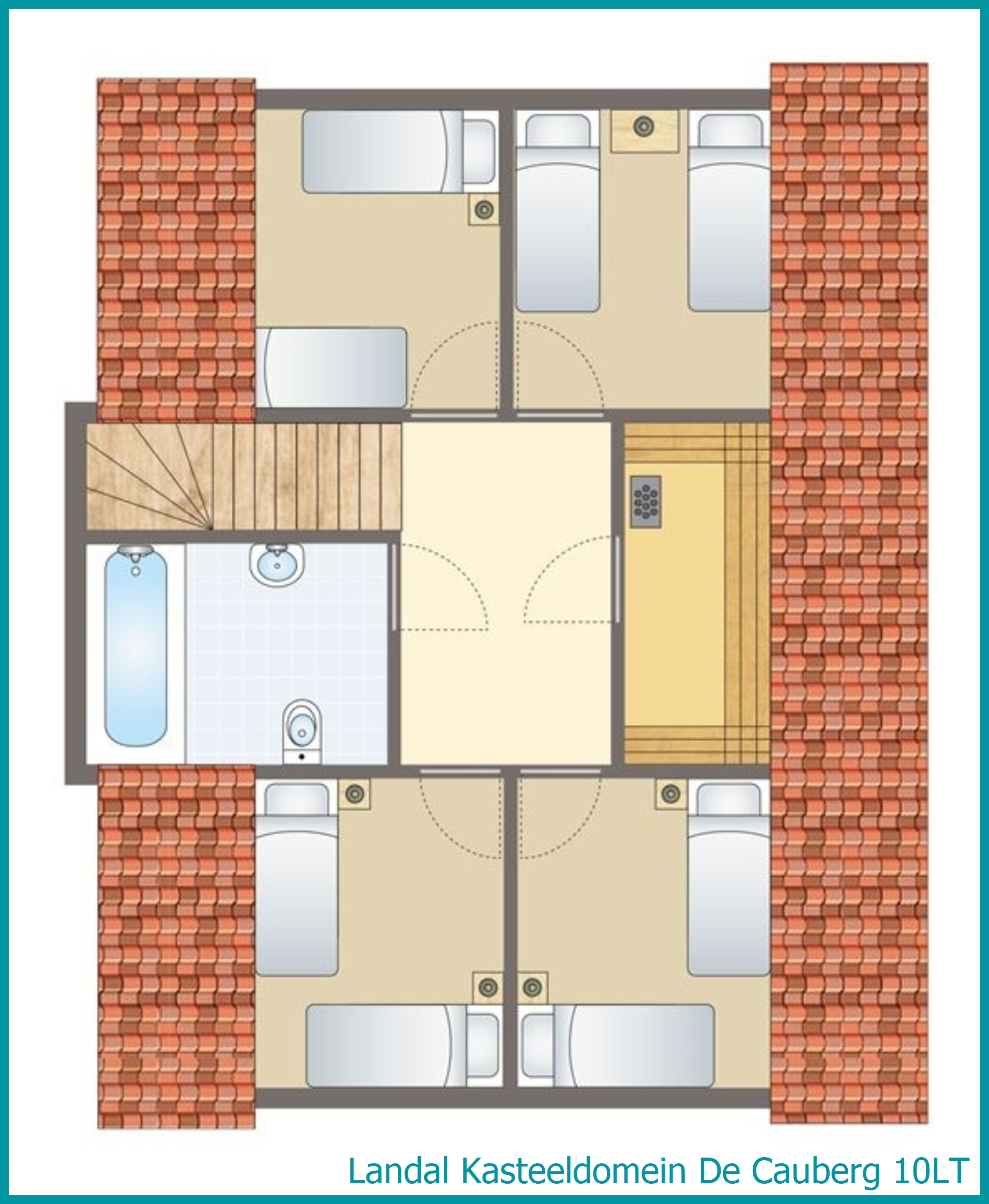 10-Personen-Villa 10LT in Kasteeldomein De Cauberg
