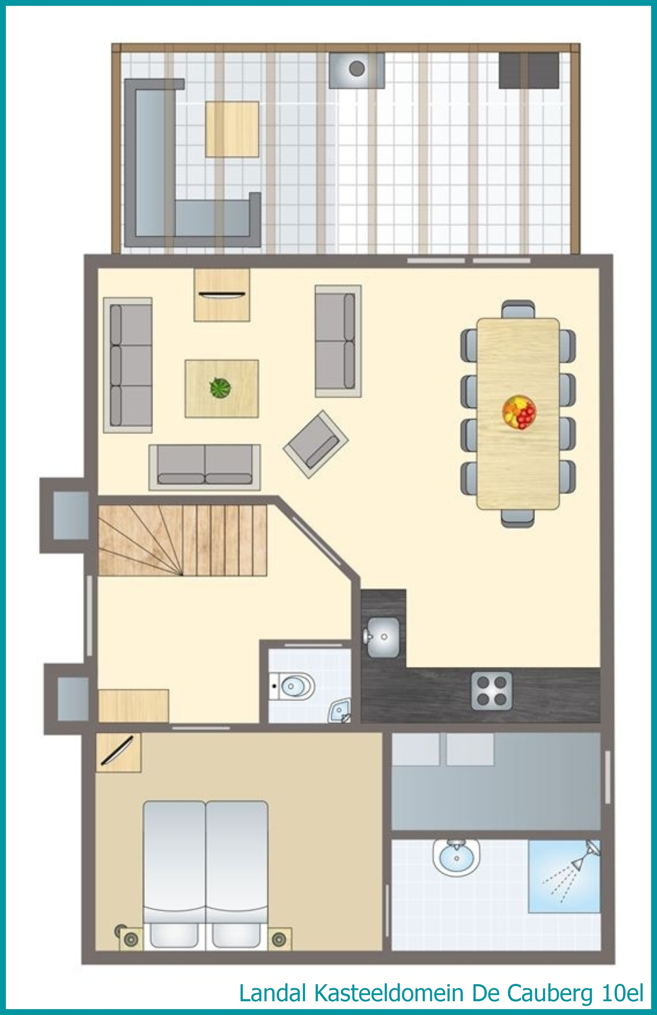 10-Personen-Villa 10el in Kasteeldomein De Cauberg