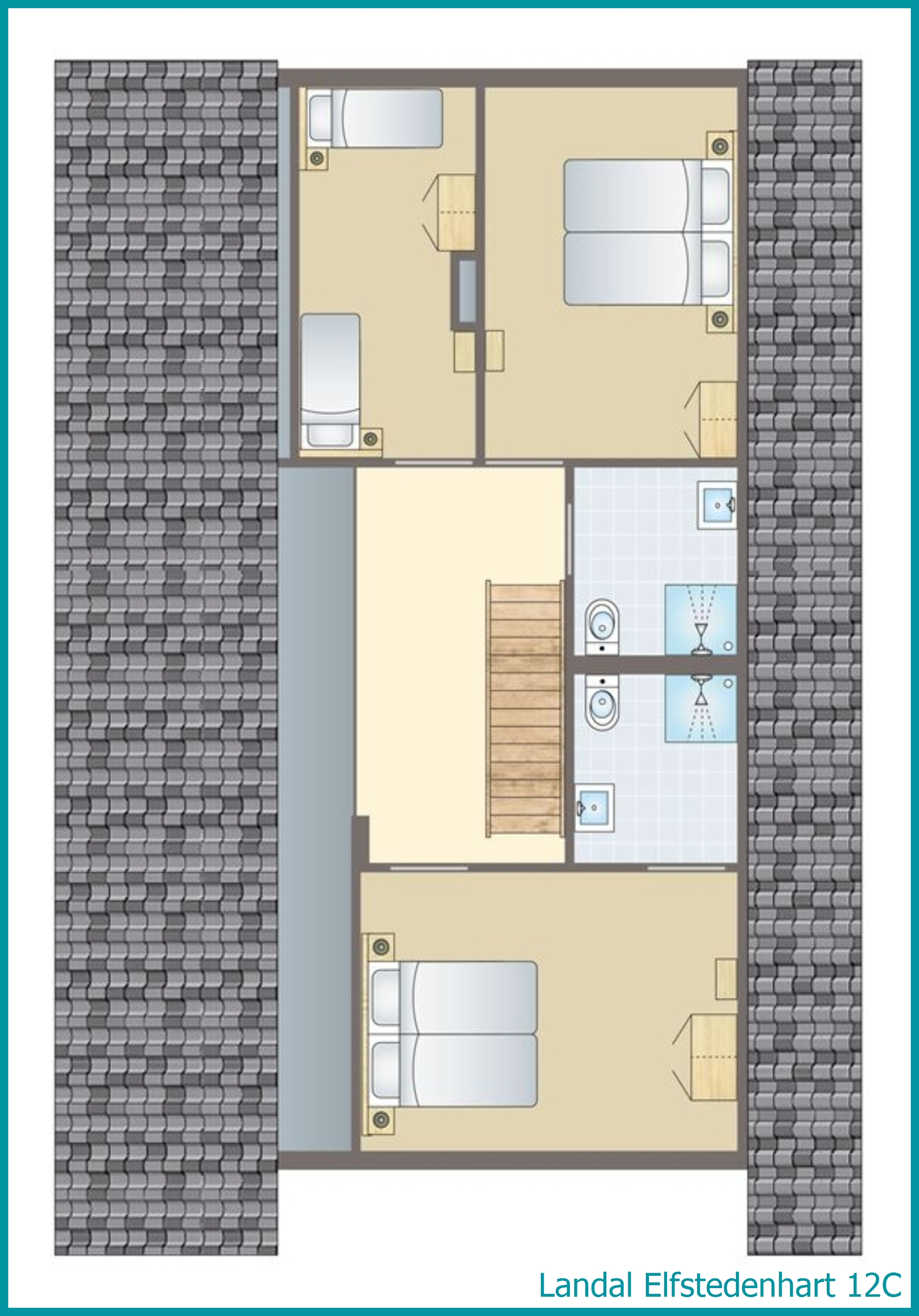 12-Personen-Ferienhaus 12C in Elfstedenhart