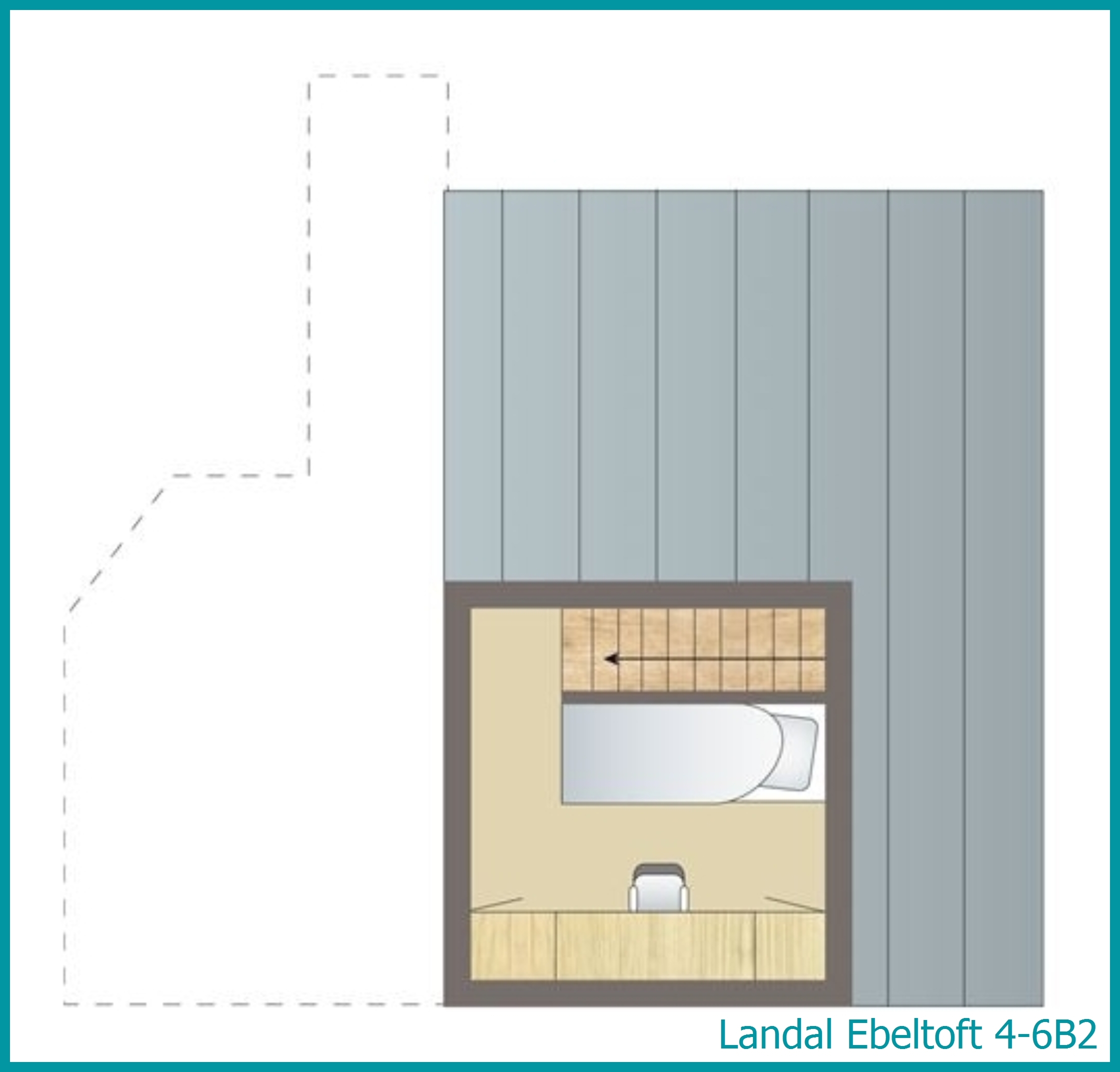 4-6-Personen-Ferienhaus 4-6B2 in Ebeltoft
