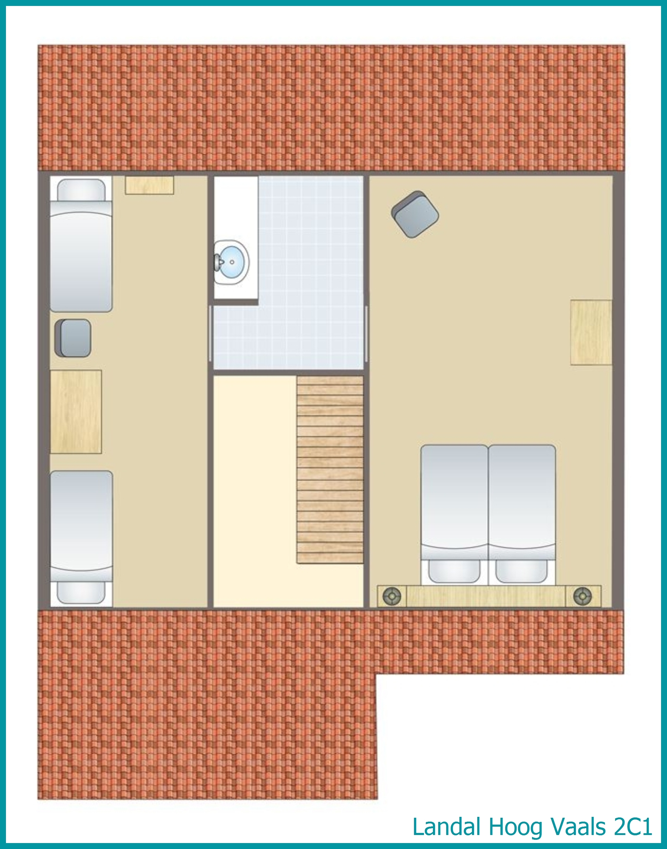 2-Personen-Ferienhaus 2C1 in Hoog Vaals