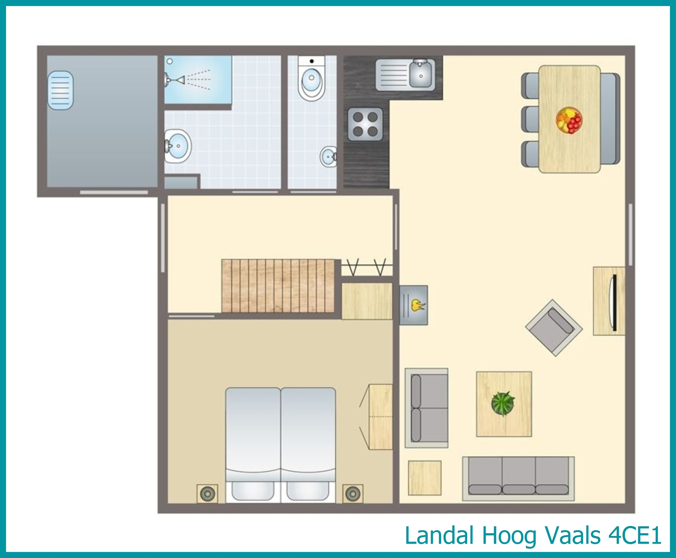4-Personen-Ferienhaus 4CE1 in Hoog Vaals