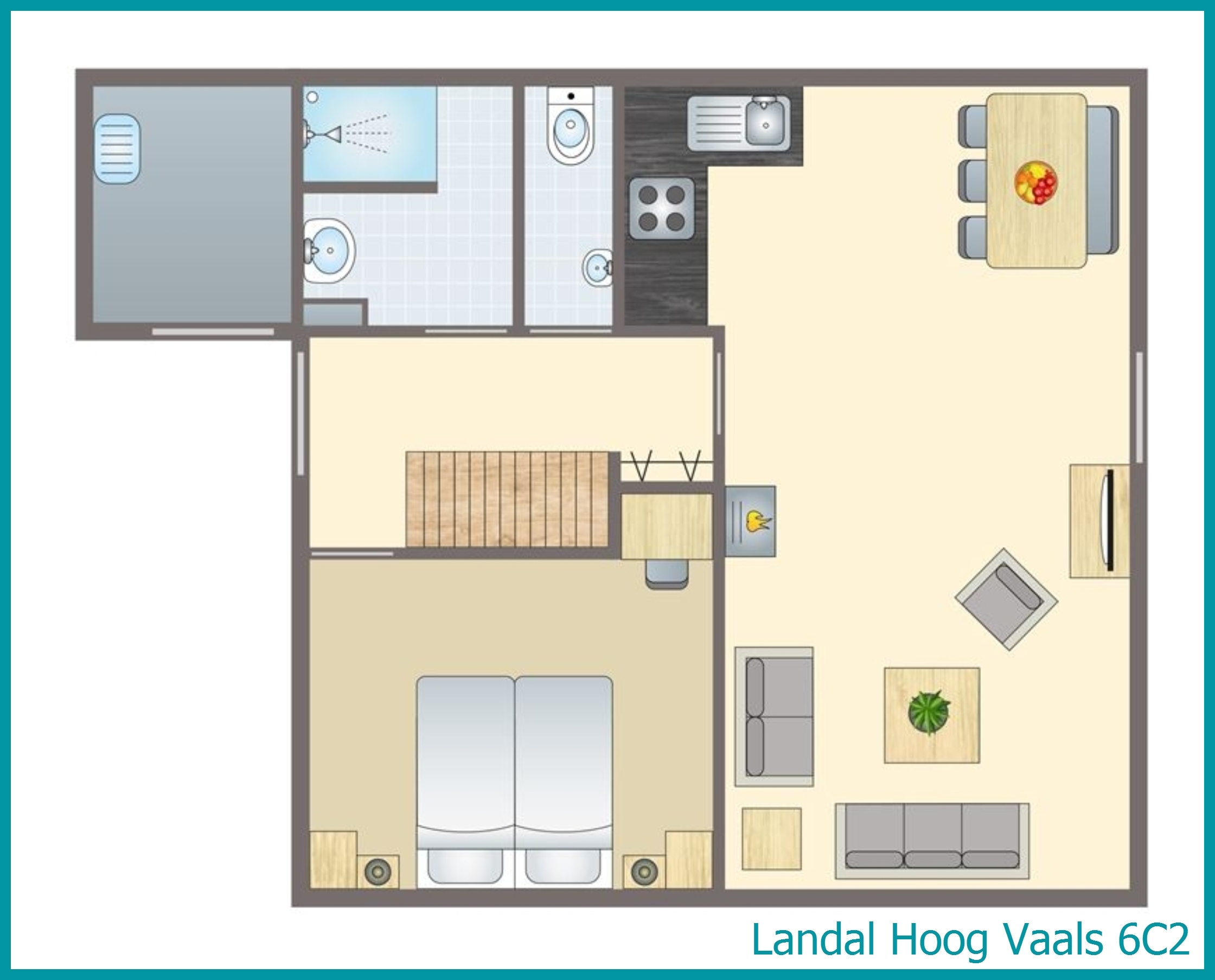 6-Personen-Ferienhaus 6C2 in Hoog Vaals