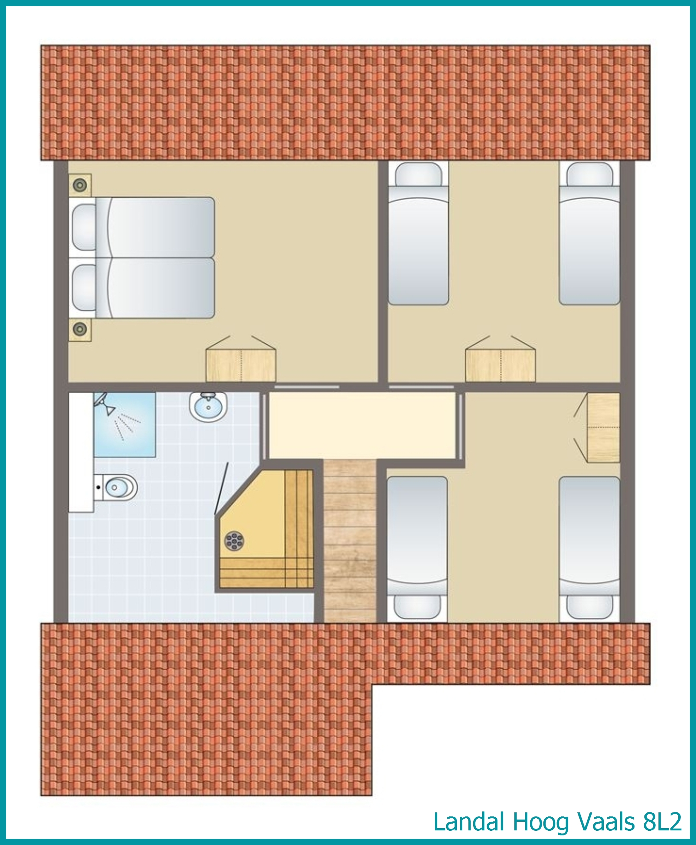8-Personen-Ferienhaus 8L2 in Hoog Vaals