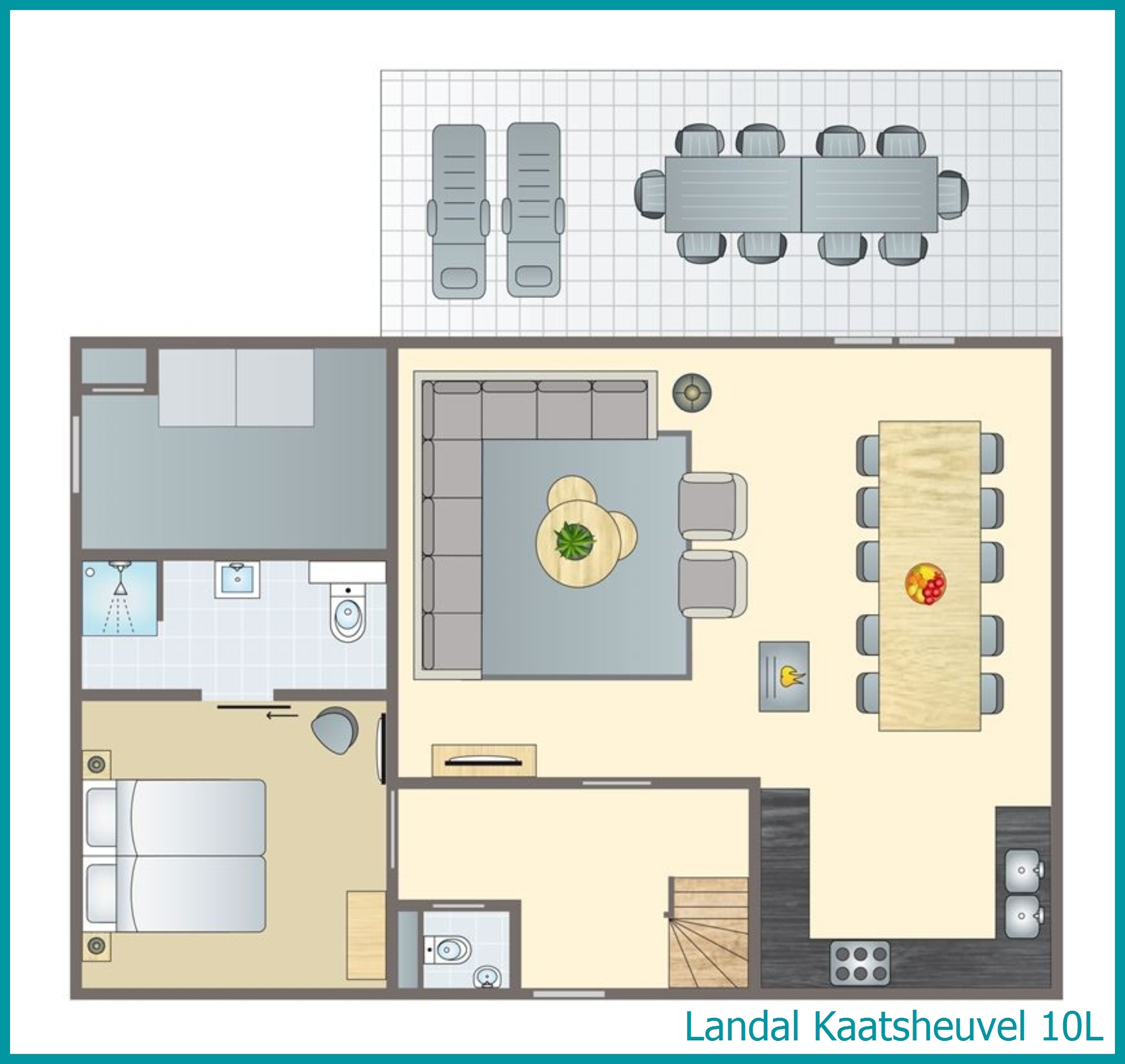 10-Personen-Ferienhaus 10L in Kaatsheuvel