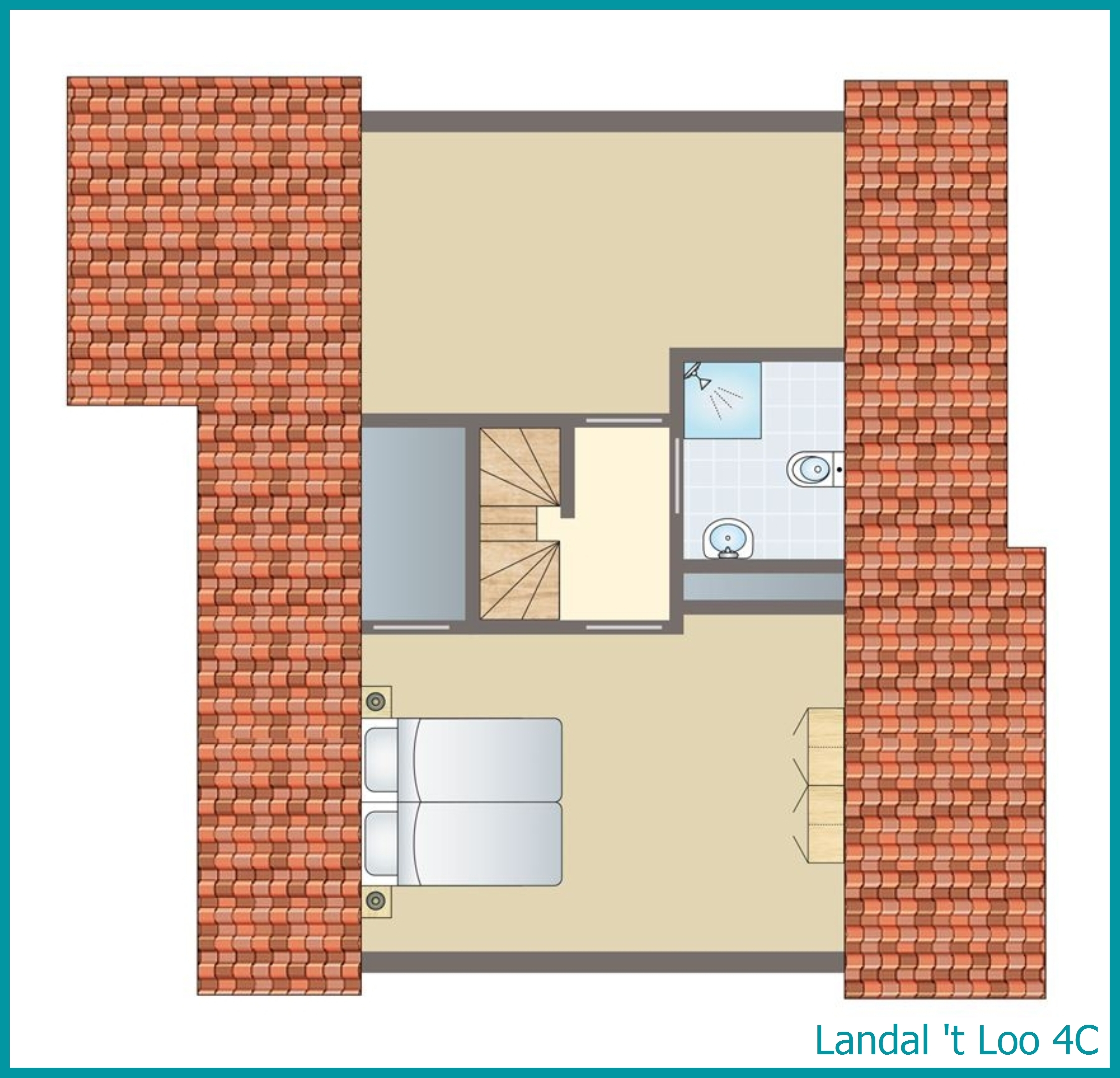 4-Personen-Ferienhaus 4C in 't Loo