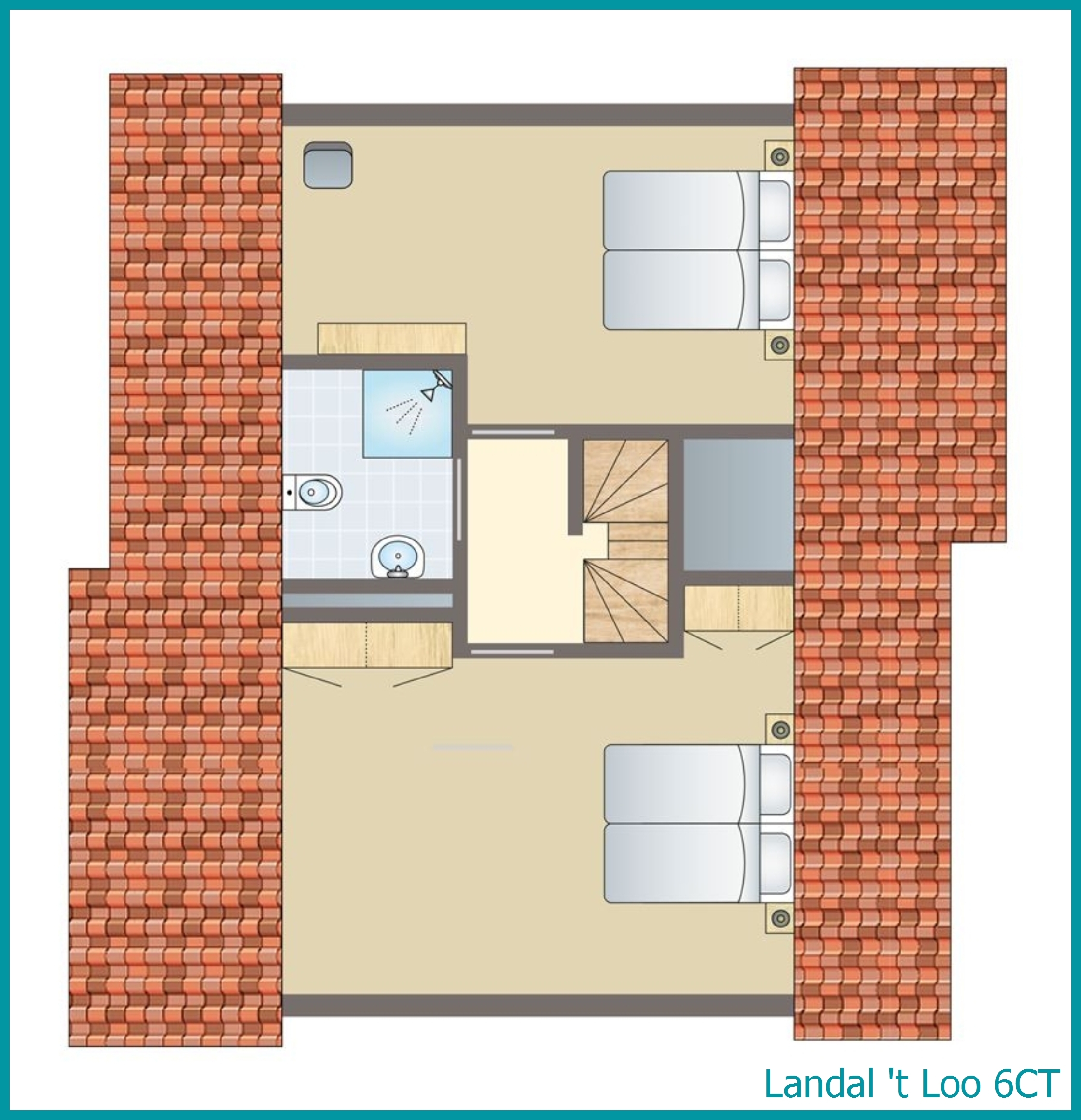 6-Personen-Ferienhaus, Barrierefrei+ 6CT in 't Loo
