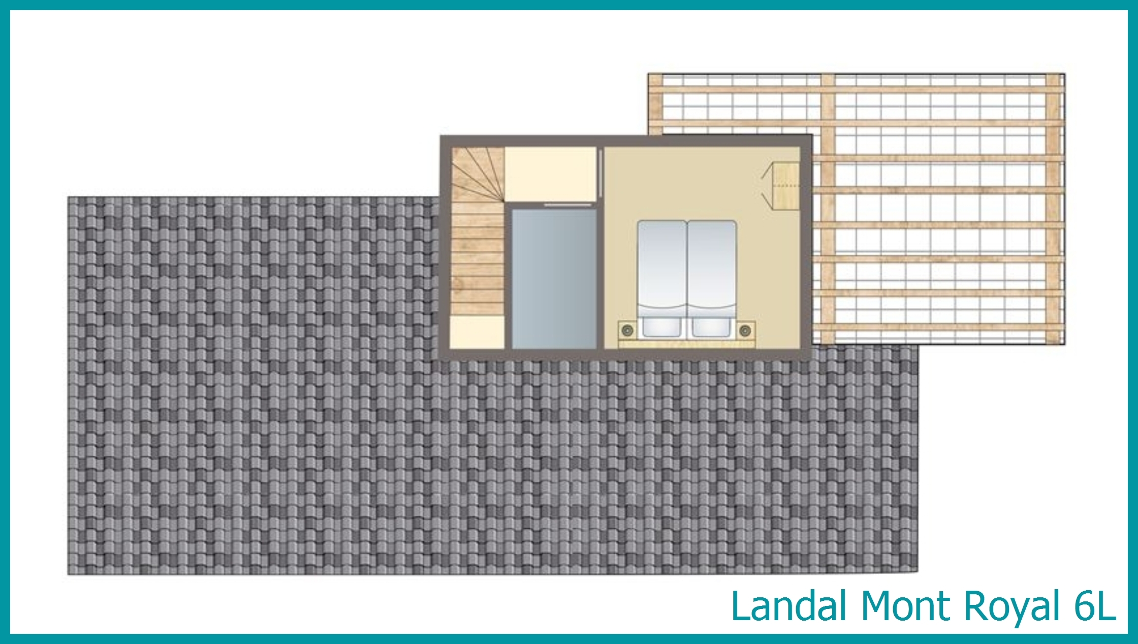 6-Personen-Ferienhaus 6L in Mont Royal