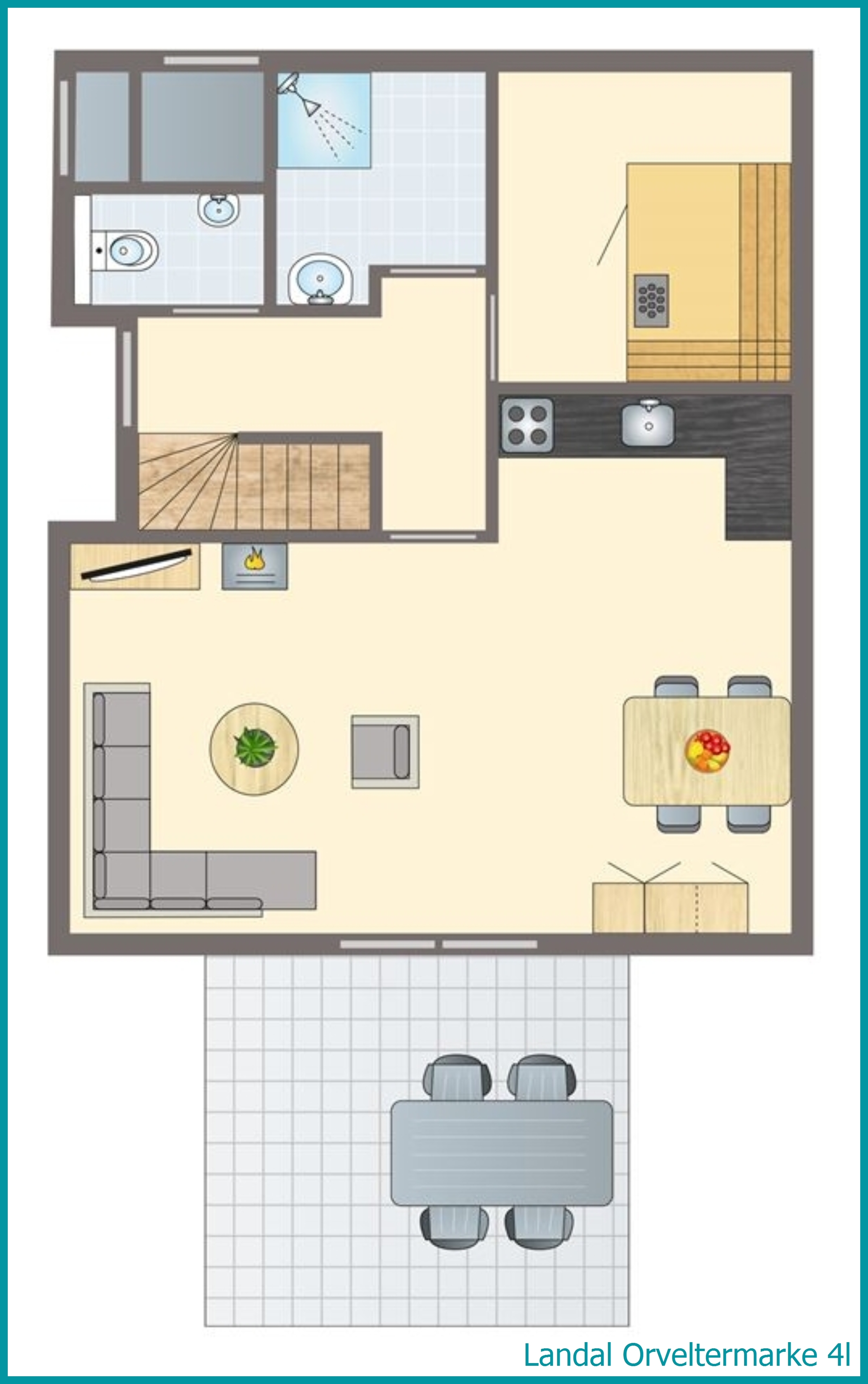 Ferienhaus 4l in Orveltermarke