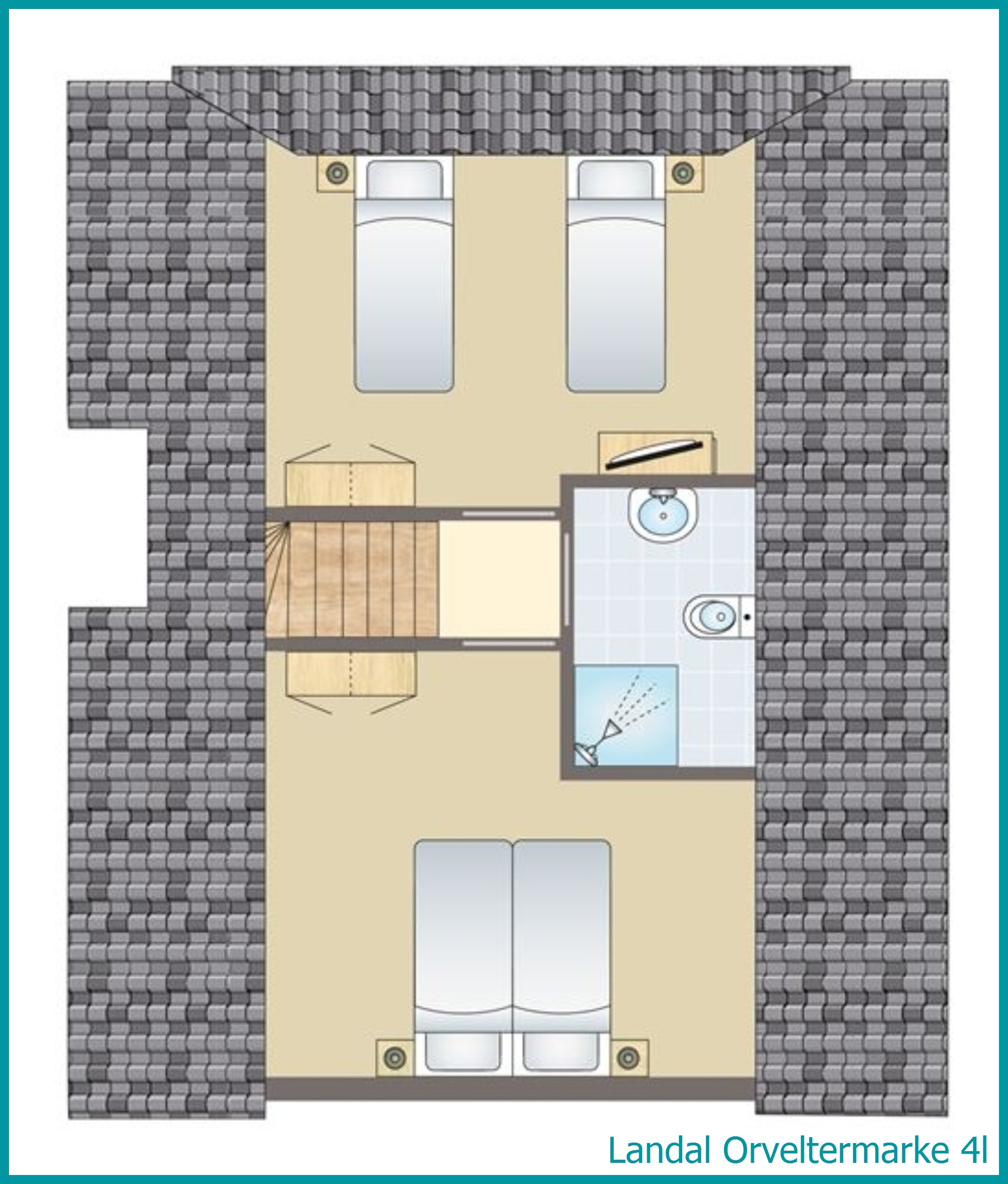 Ferienhaus 4l in Orveltermarke