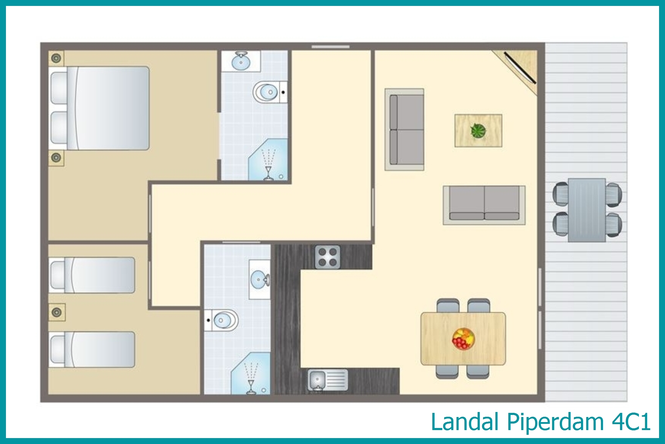 Chalet 4C1 in Piperdam