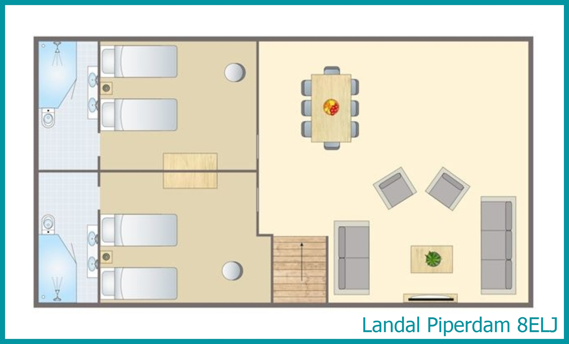 8-Personen-Chalet 8ELJ in Piperdam