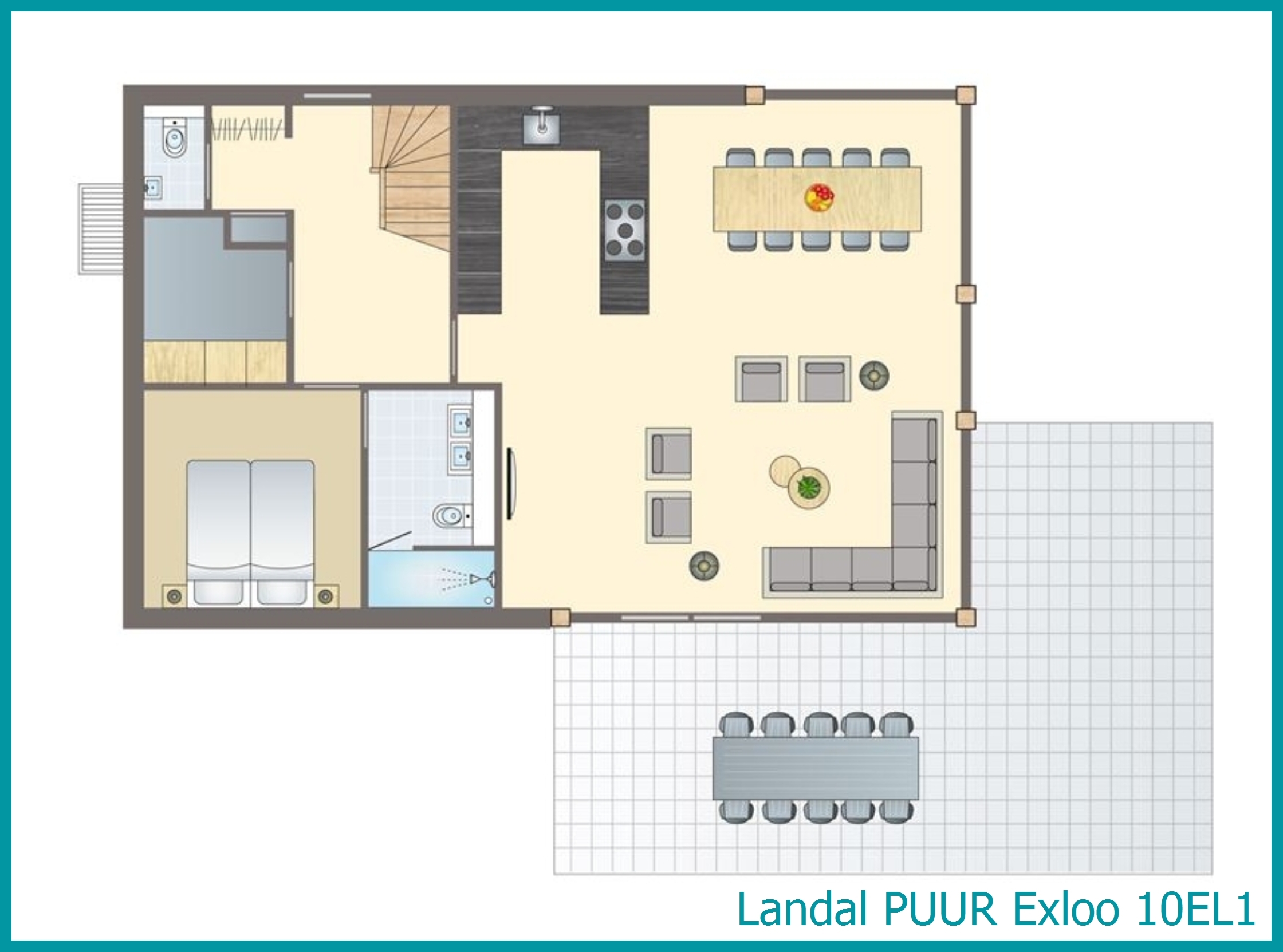 10-Personen-Ferienhaus 10EL1 in PUUR Exloo