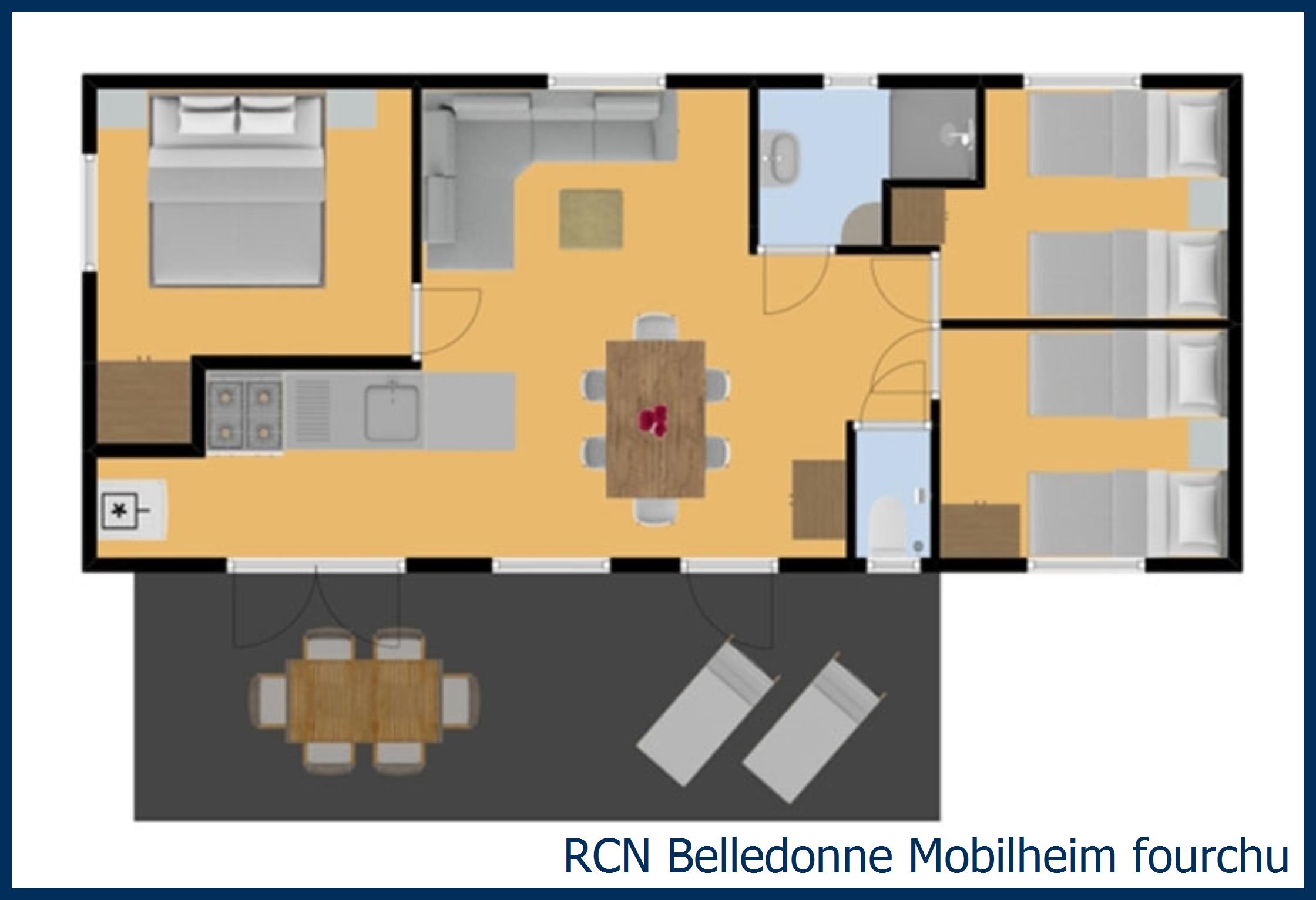  Mobilheim fourchu in Belledonne