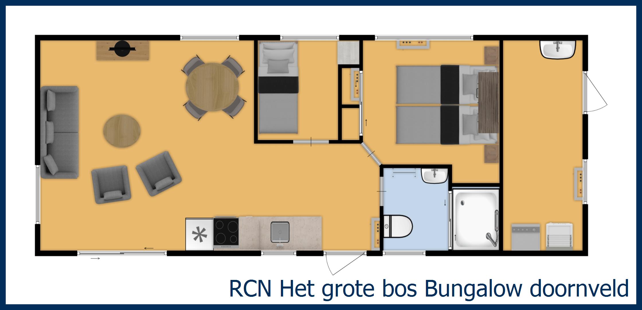 Ferienhaus doornveld in Het Grote Bos