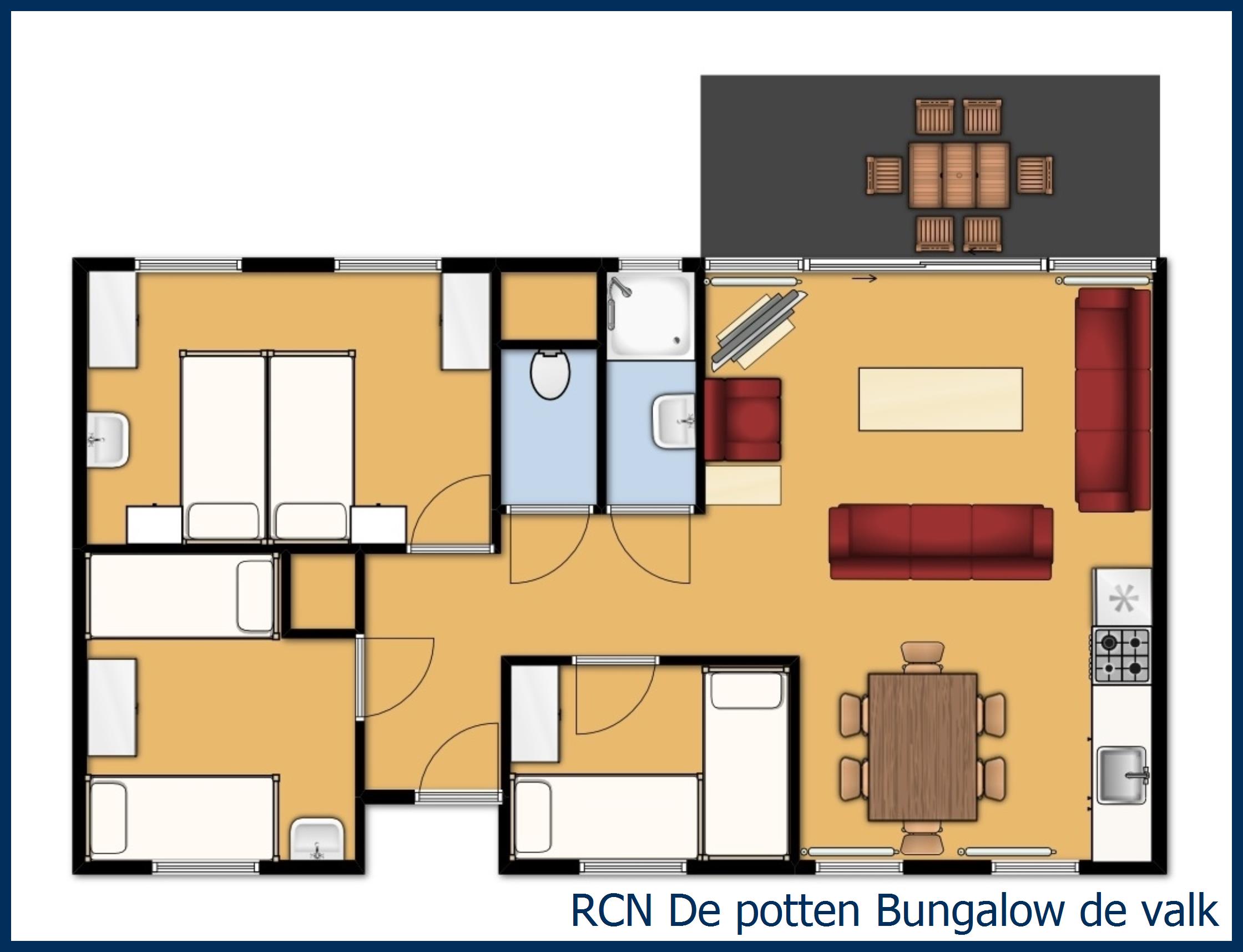Ferienhaus de Valk in De Potten
