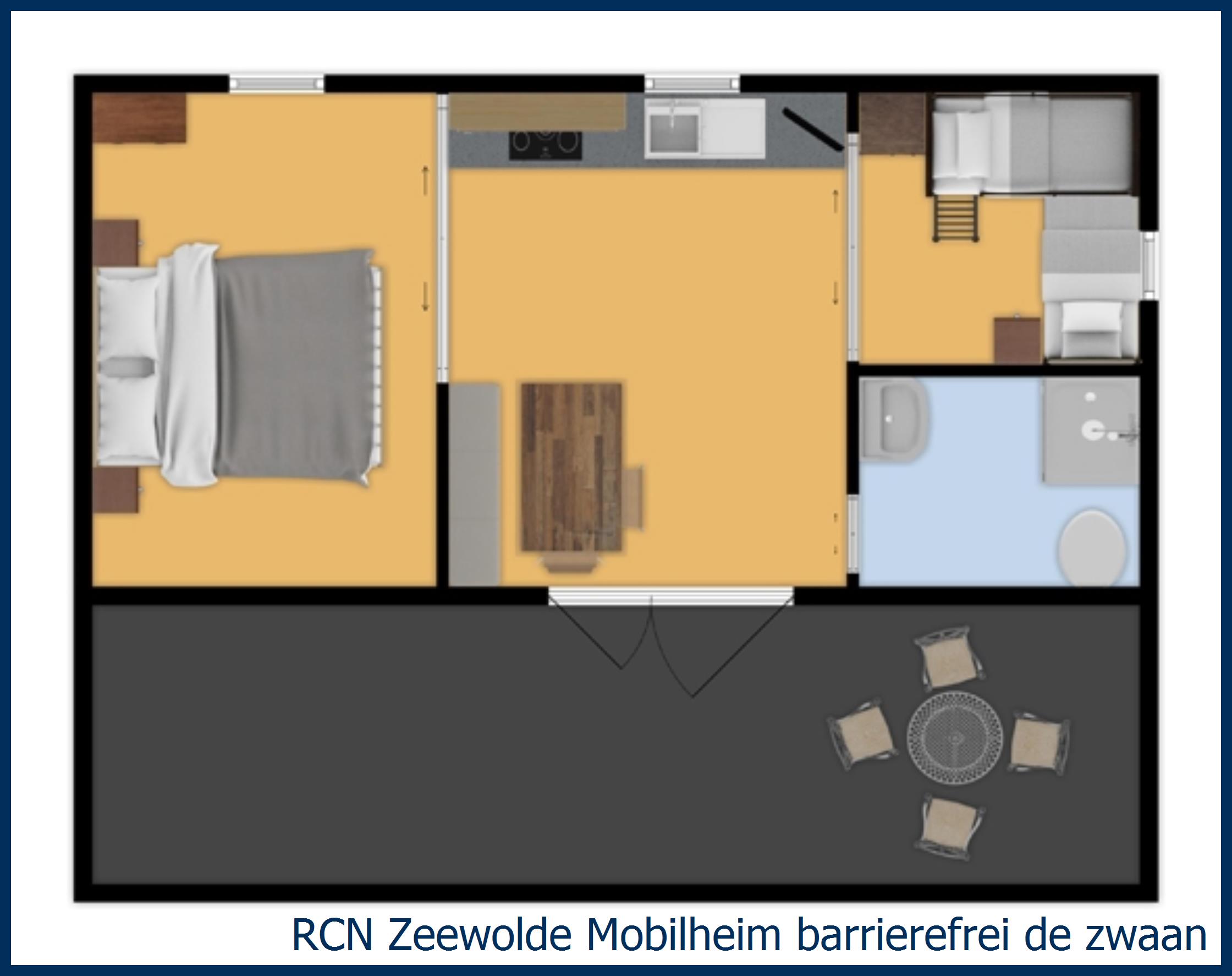 Mobilheim Acacia Mobilheim barrierefrei de zwaan in Zeewolde