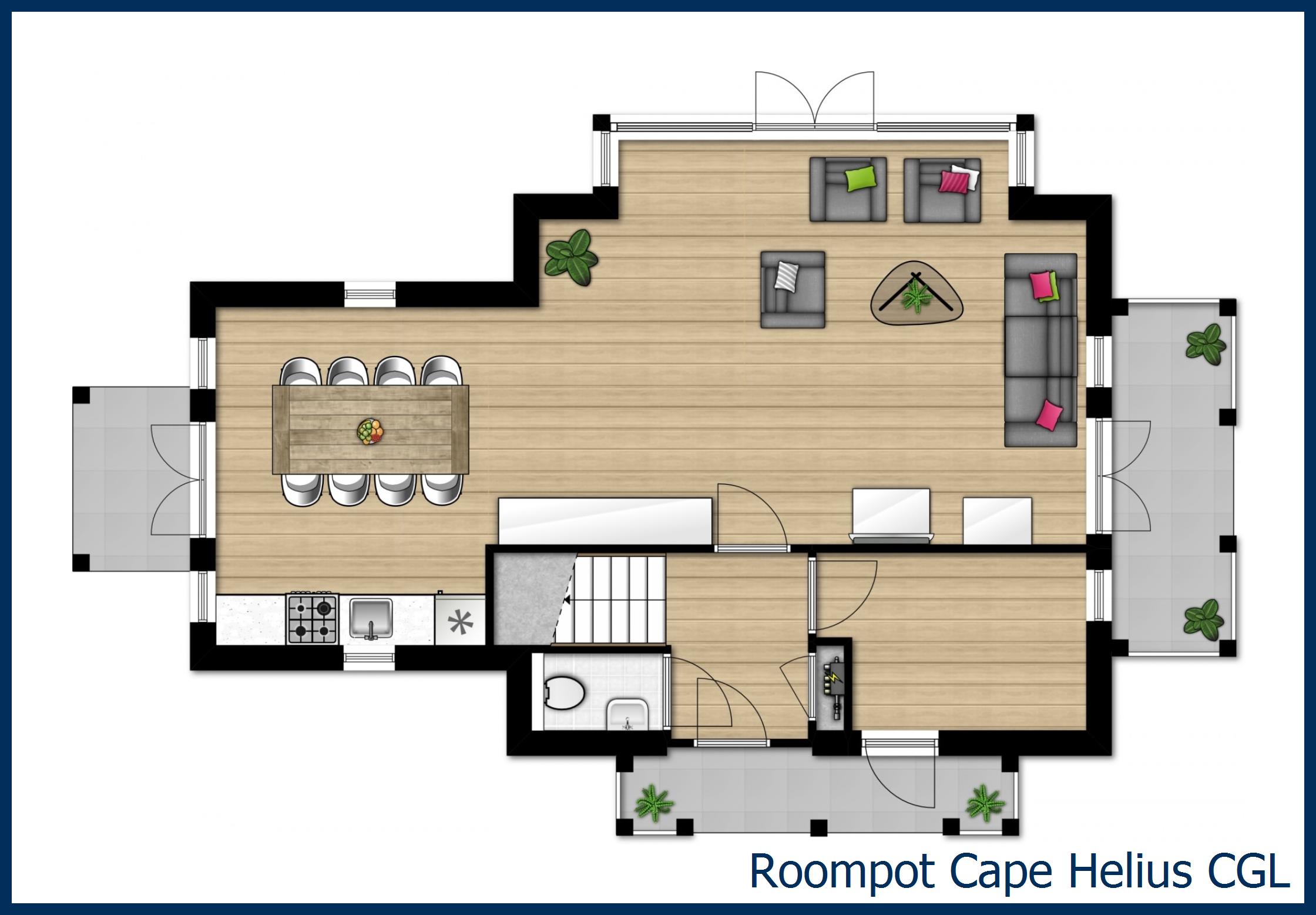 Bungalow CGL in Cape Helius