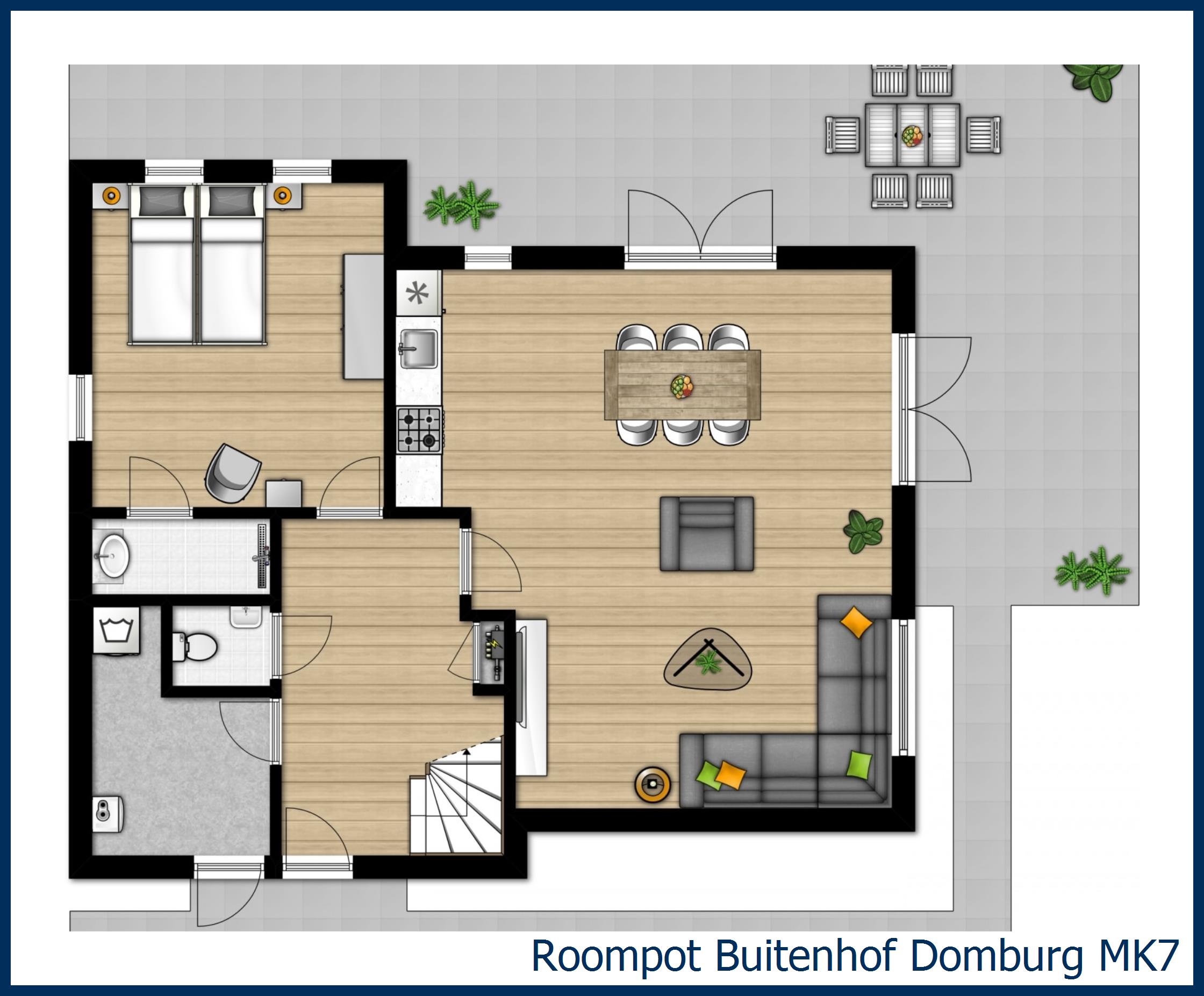Bungalow MK7 in Buitenhof Domburg