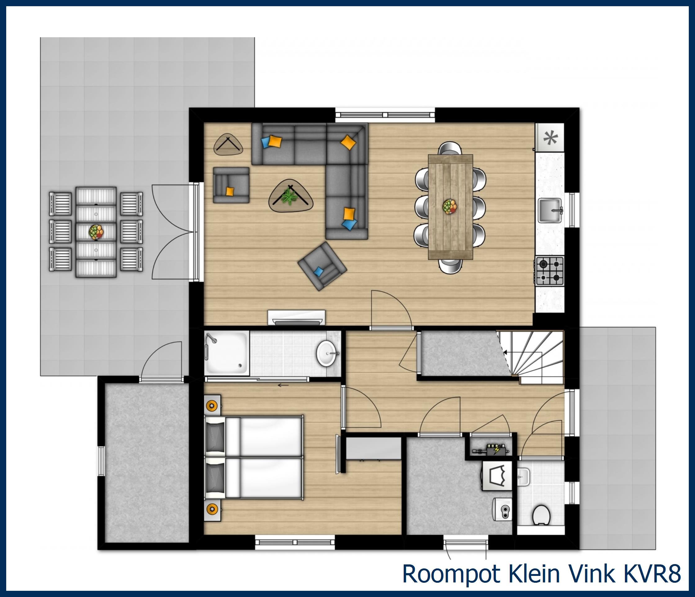 Bungalow KVR8 in Klein Vink