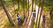 Fahrrad in Sunparks Kempense Meren