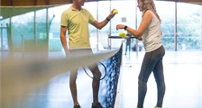 Tennis (drinnen) in Sunparks Oostduinkerke aan zee